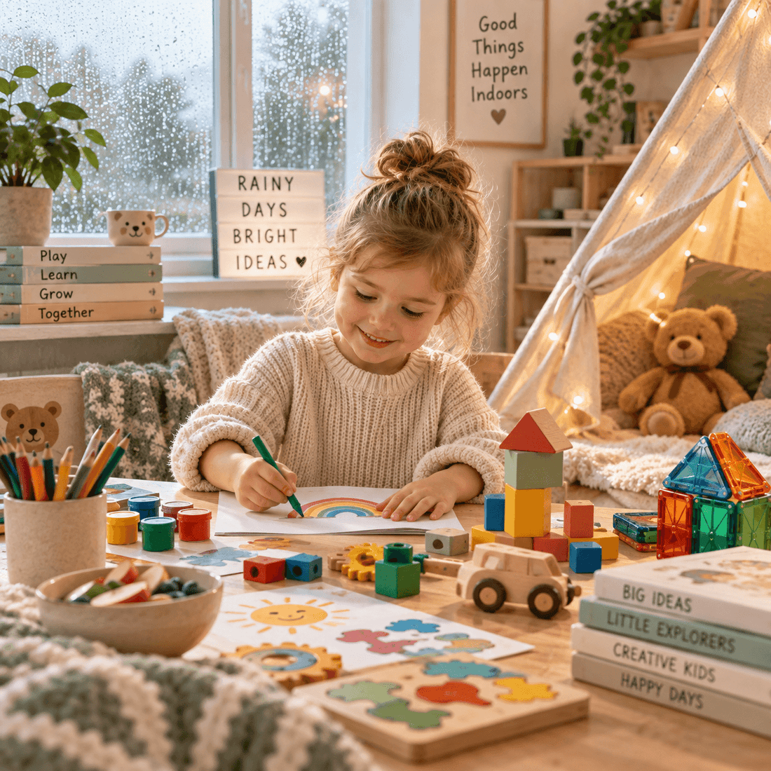 20 Fun Activities for a Rainy Day