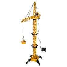 Remote Control Tower Crane Toy with Lights & Sounds