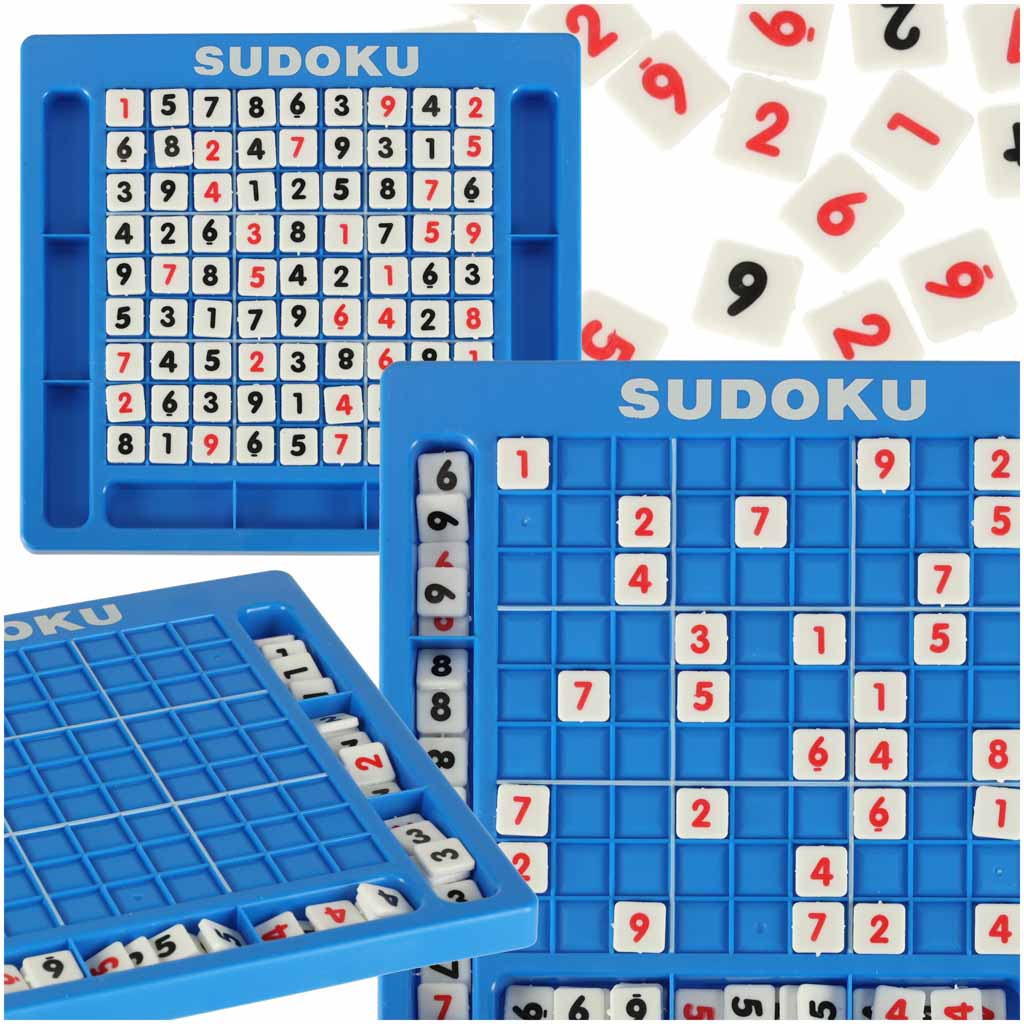 Sudoku Number Logic Puzzle Board Game – 120 Challenges
