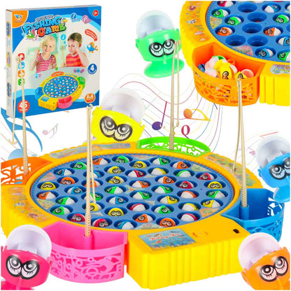 Kids Fishing Game with 45 Fish, Music & Sound Effects