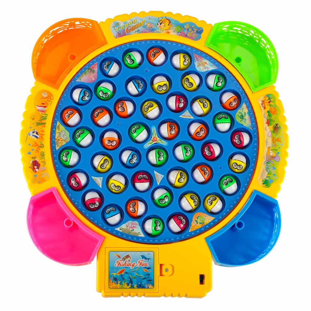 Kids Fishing Game with 45 Fish, Music & Sound Effects
