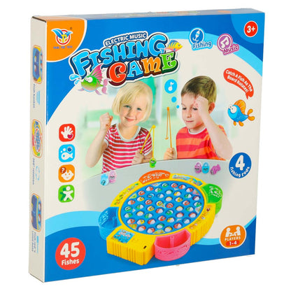 Kids Fishing Game with 45 Fish, Music & Sound Effects