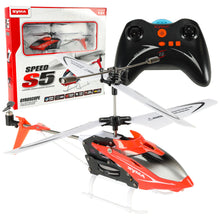 Syma S5 RC Helicopter Red 3-Channel Gyro Remote Control