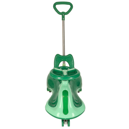 Gravity Ride-On Toy for Kids with LED Wheels - Green