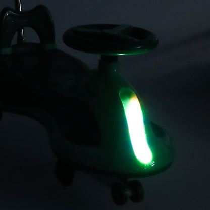 Gravity Ride-On Toy for Kids with LED Wheels - Green