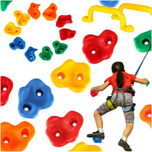 10 dalių plastikinis uolų sienos rinkinys