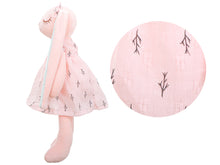 Rožinis pliušinis zuikis minkštas žaislas – 35 cm