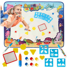 Water Drawing Mat for Kids 100x80 cm – Reusable Play Mat