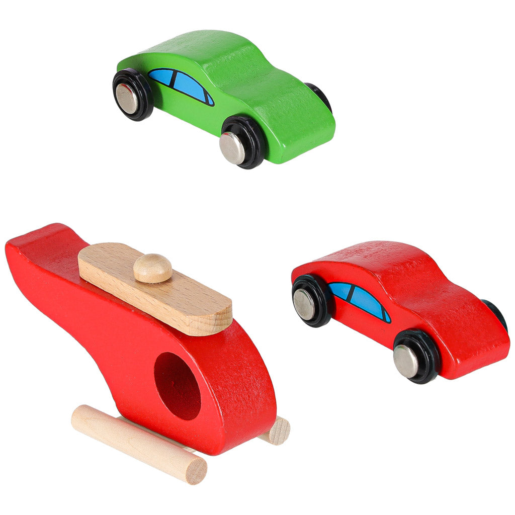 LULILO Benino Wooden Multi-Level City Parking Garage