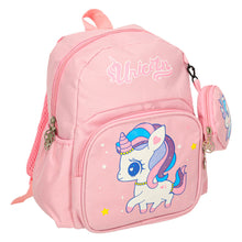 Kids Unicorn Backpack – Pink Preschool Backpack with Front Pouch