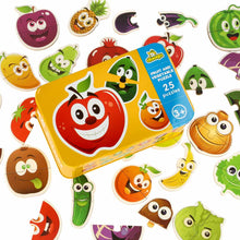 Educational Fruit & Vegetable Matching Puzzle – Memory Game