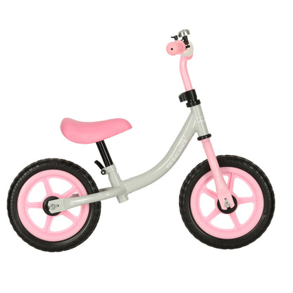 TRIKE FIX Balance Bike Grey-Pink for Kids 2–4 Years