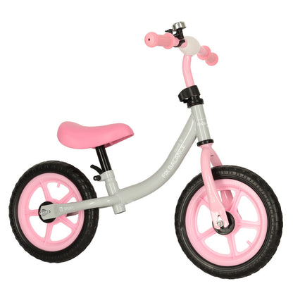 TRIKE FIX Balance Bike Grey-Pink for Kids 2–4 Years