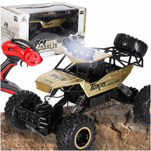 4WD RC Rock Crawler 1:12 – Metal Off-Road Truck Gold